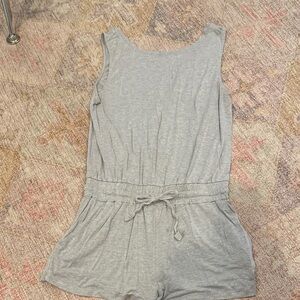 Stem Heather Gray Sleeveless Jumpsuit